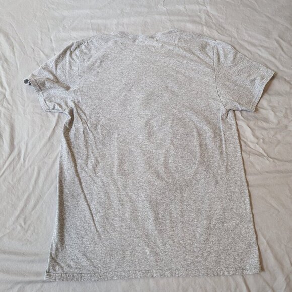 Retro Mickey Mouse shirt unisex Medium (38/40) Walt Disney gray EUC - Picture 6 of 7